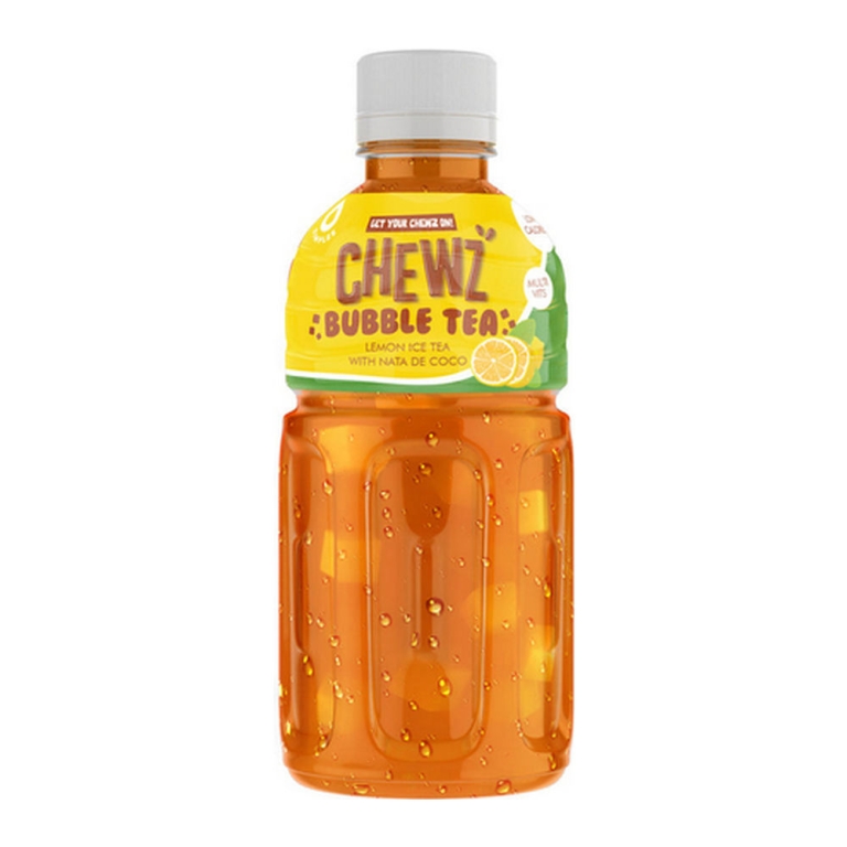 Chewz | Bubble Tea Lemon | Pet | 12 x 320 ml