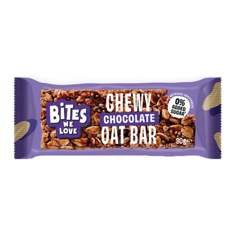 BitesWeLove | Chewy Oat Bar Chocolate | 16 x 30 gram