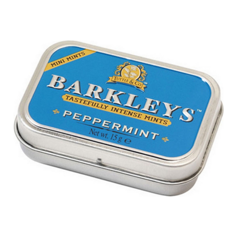 Barkleys | Mini Mints Sugarfree | Peppermint | 12 x 15 gram