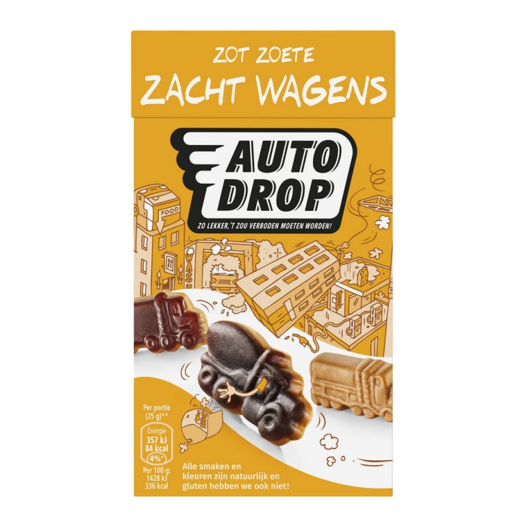 Autodrop | Zacht wagens | 6 x 235 gram