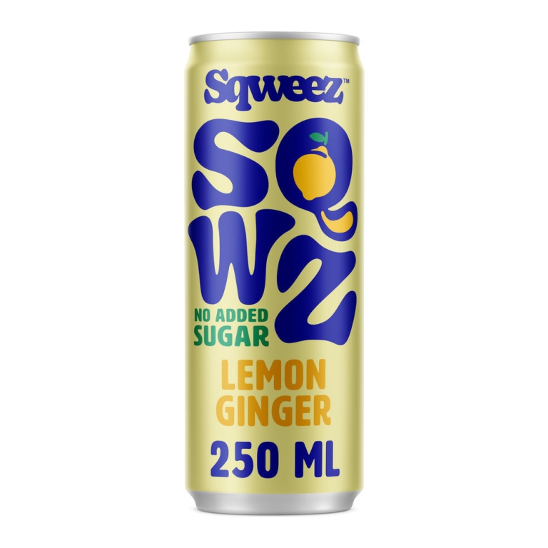 Sqweez | Lemon Ginger | 12 x 250 ml