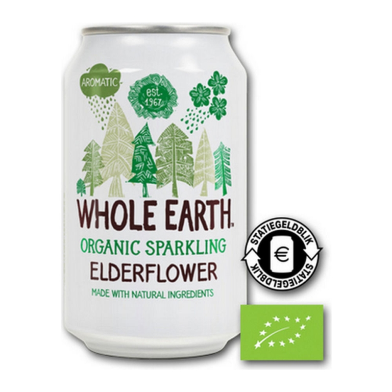 Whole Earth | Elderflower Bio | Blik | 24 x 330 ml