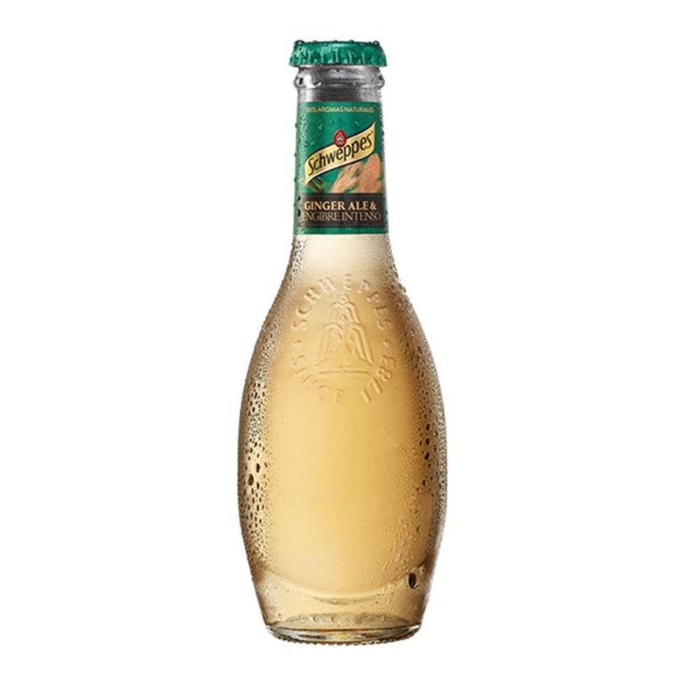 Schweppes | Premium Ginger Ale & Touch of Lime | 12 x 20 cl