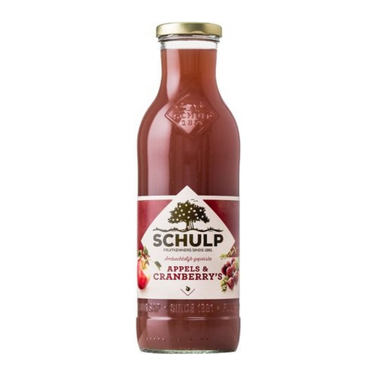 Schulp | Ambachtelijke Appel- & Cranberrysap | 15 x 0.2 liter