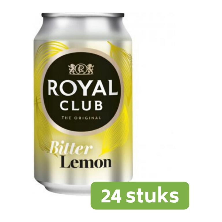 Royal Club Bitter Lemon | Blik 24 x 33 cl