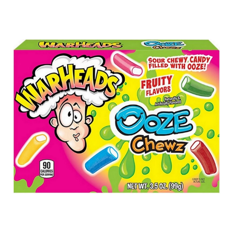 Warheads | Ooze Chews | 12 x 99 gram