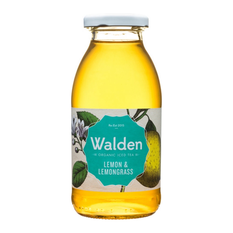 Walden | Icetea Lemon Lemongrass | 12 x 25 cl