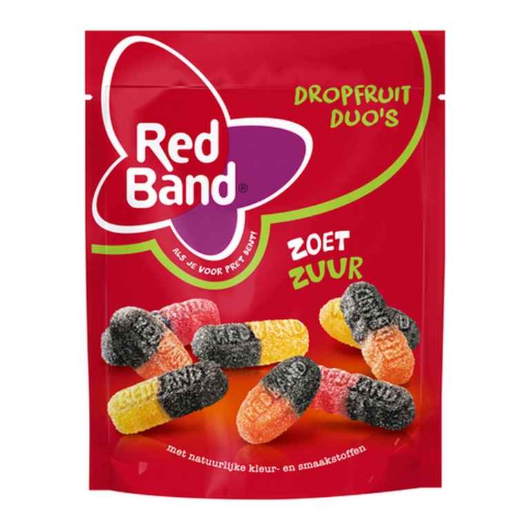 Red Band | Magic Dropfruitduo's Zoet Zuur | 10 x 225 gram