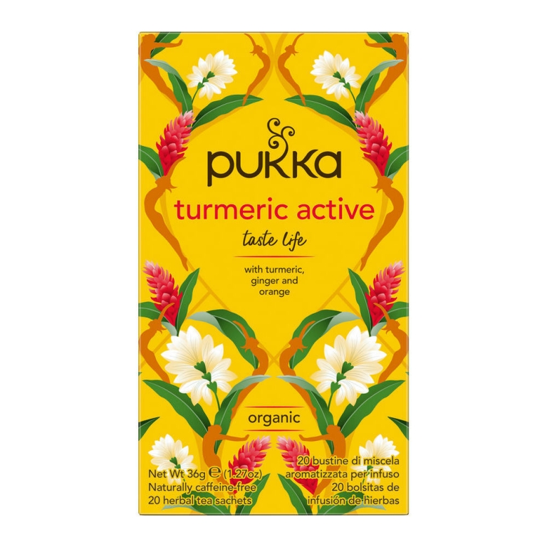 Pukka | Turmeric Active Bio | 4 x 20 stuks