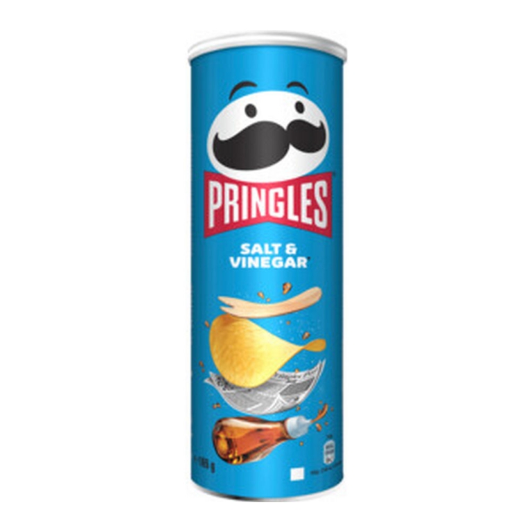 Pringles | Salt & Vinegar | 9 stuks