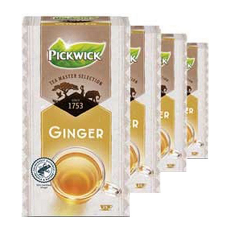 Pickwick | Tea Master Selection | Ginger | 4 x 25 x 1.75 gram