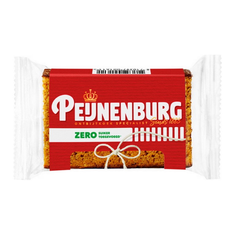 Peijnenburg | Ontbijtkoek Zero | Losse Sneetjes | 80 x 28 gram