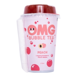 OMG | Bubble Tea Peach | 10 x 270 ml