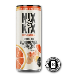 Nix & Kix | Blood Orange Turmeric | Blik | 24 x 250 ml