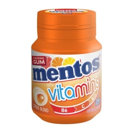 Mentos | Gum | Vitamins | 6 x 30 stuks