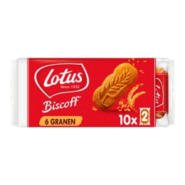 Lotus Biscoff | Speculoos 6 Granen | 10  x 10 x 2 stuks