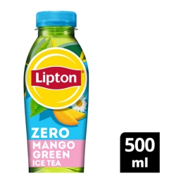 Lipton | Ice Tea Green Mango Zero | Pet | 12 x 0.5 liter