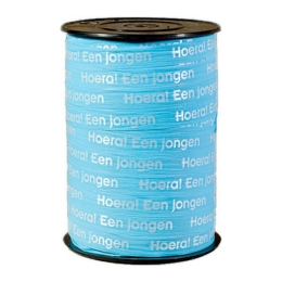 Lint | Hoera Een Jongen | 10 mm x 225 m | Per rol