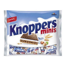 Knoppers | Wafel Mini's | 12 x 200 gram