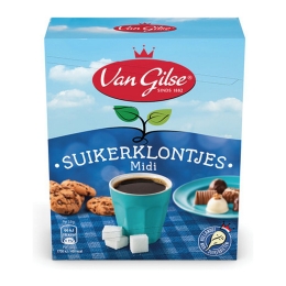 Van Gilse | Midi suikerklontjes | Doos 8 x 750 gram