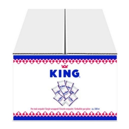 King | Pepermuntjes | Single Wrapped | 500 stuks