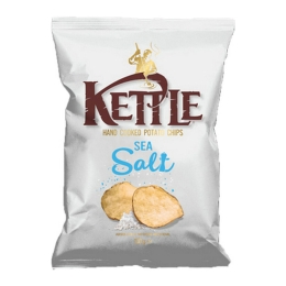 Kettle Chips | Sea Salt | 10 x 130 gram