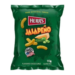 Herr's | Jalapeno Curls | 12 x 113 gram