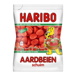 Haribo | Schuim Aardbeien | 9 x 200 gram