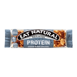 Eat Natural | Protein Bar | Peanuts & Chocolate | 12 x 40 gram