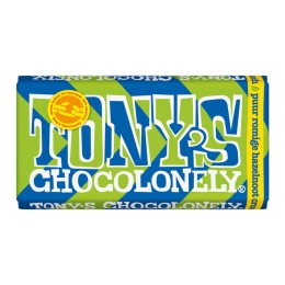 Tony's | Reep Puur Romige Hazelnoot Crunch | 15 x 180 gram