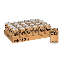 Coca Cola | Vanille (DK) | Blik | 24 x 33 cl