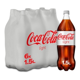 Coca Cola | Light | Pet | 6 x 1.5 liter