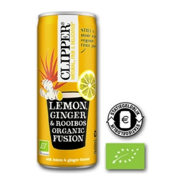 Clipper | Cold Drink Lemon Ginger Bio | 12 x 250 ml