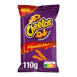 Cheetos | Crunchetos Flamin' Hot | 12 x 110 gram