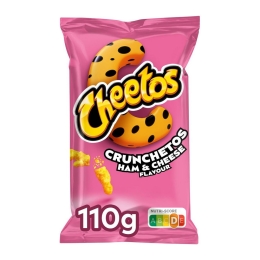 Cheetos | Crunchetos Cheese/Ham | 12 x 110 gram