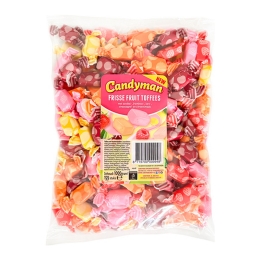 Candyman | Frisse Fruit Toffees | 1 kg