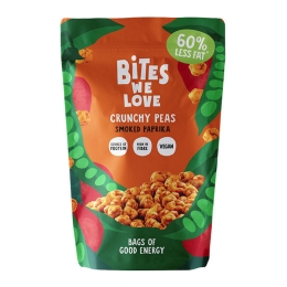 BitesWeLove | Crunchy Peas | Smoked Paprika | 6 x 100 gram