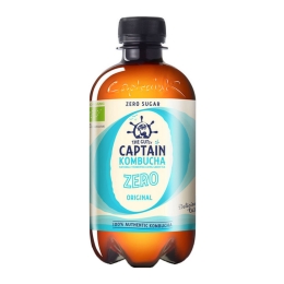 The Gutsy Captain | Kombucha Zero Original | Bio | 12 x 400 ml