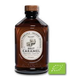 Bacanha | Sirop Brut Caramel Bio | 6 x 400 ml