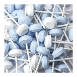 Babysweeties | Dextrose Lollys Blauw-Wit | 700 gram