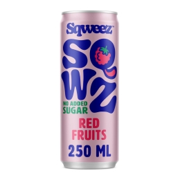 Sqweez | Red Fruits | 12 x 250 ml