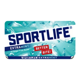 Sportlife | Extramint Licht Blauw | 24 x 18 gram