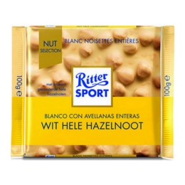 Rittersport | Wit hazelnoot | 10 stuks