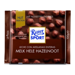 Rittersport | Melk hele hazelnoot | 10 stuks