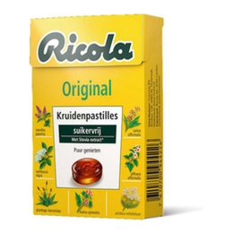 Ricola | Original | Suikervrij | Doos 20 stuks