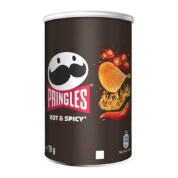 Pringles | Hot & Spicy | 12 x 70 gram